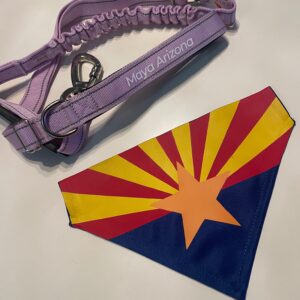 Combo Correa + Bandana personalizada