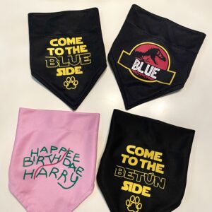 Paquete de 4 Bandanas con Diseño Personalizable