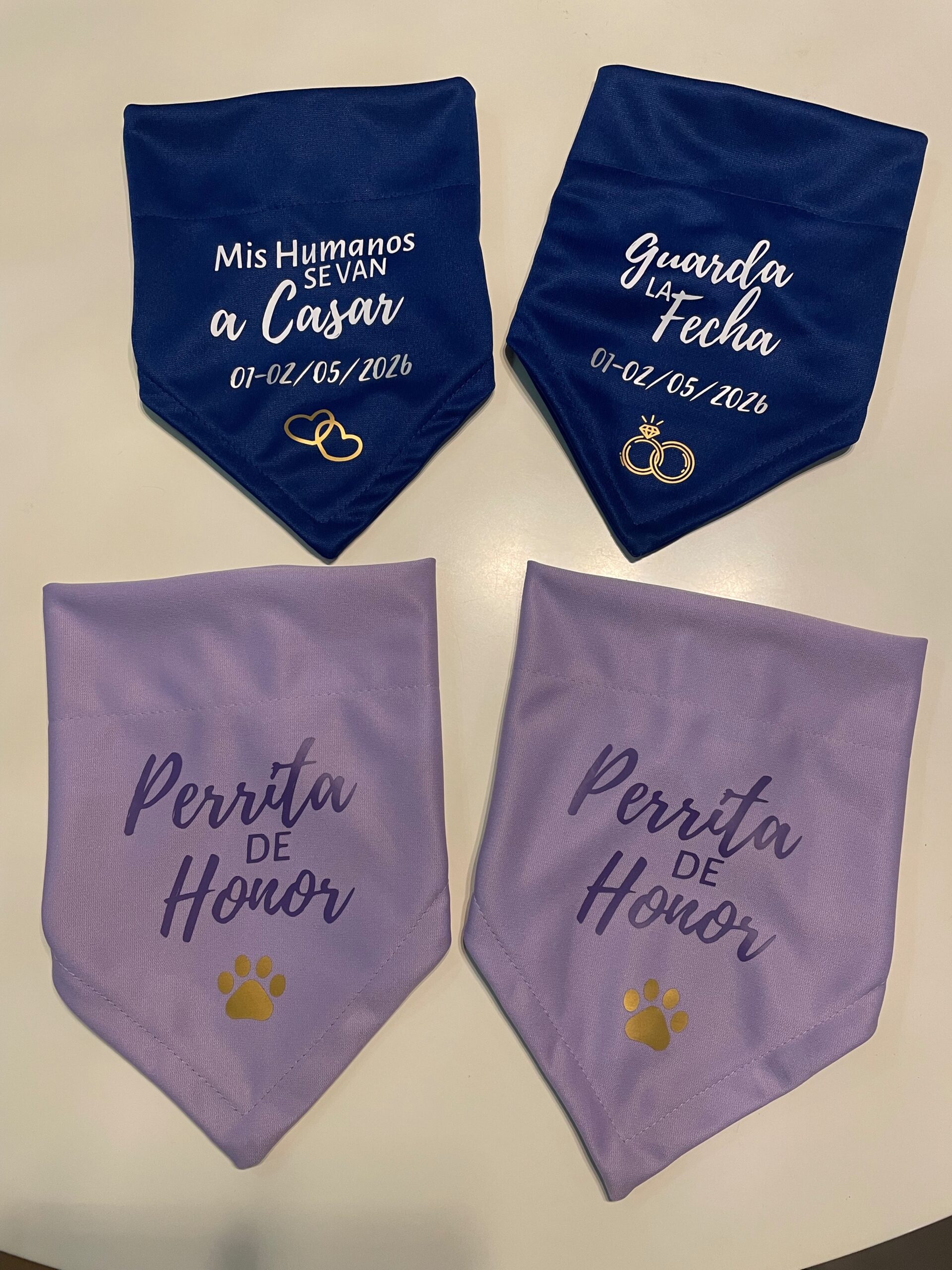 Paquete de 4 Bandanas con Diseño Personalizable - Image 11