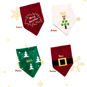 Paquete de 4 Bandanas con Diseño Personalizable