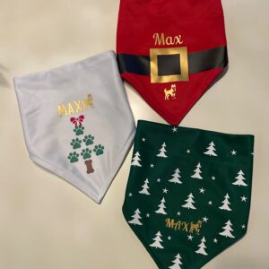 Paquete de 3 Bandanas Personalizables