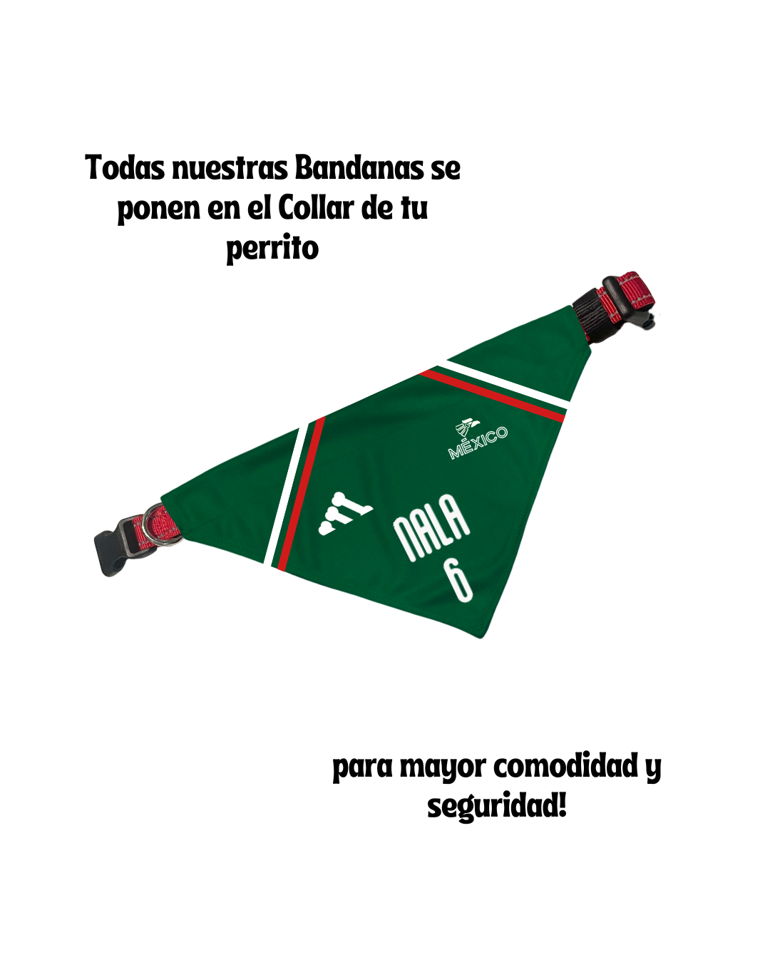 Paquete de 4 Bandanas Personalizables - Image 11